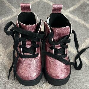 Toddler Ugg Ashton Lace up glitter boots
